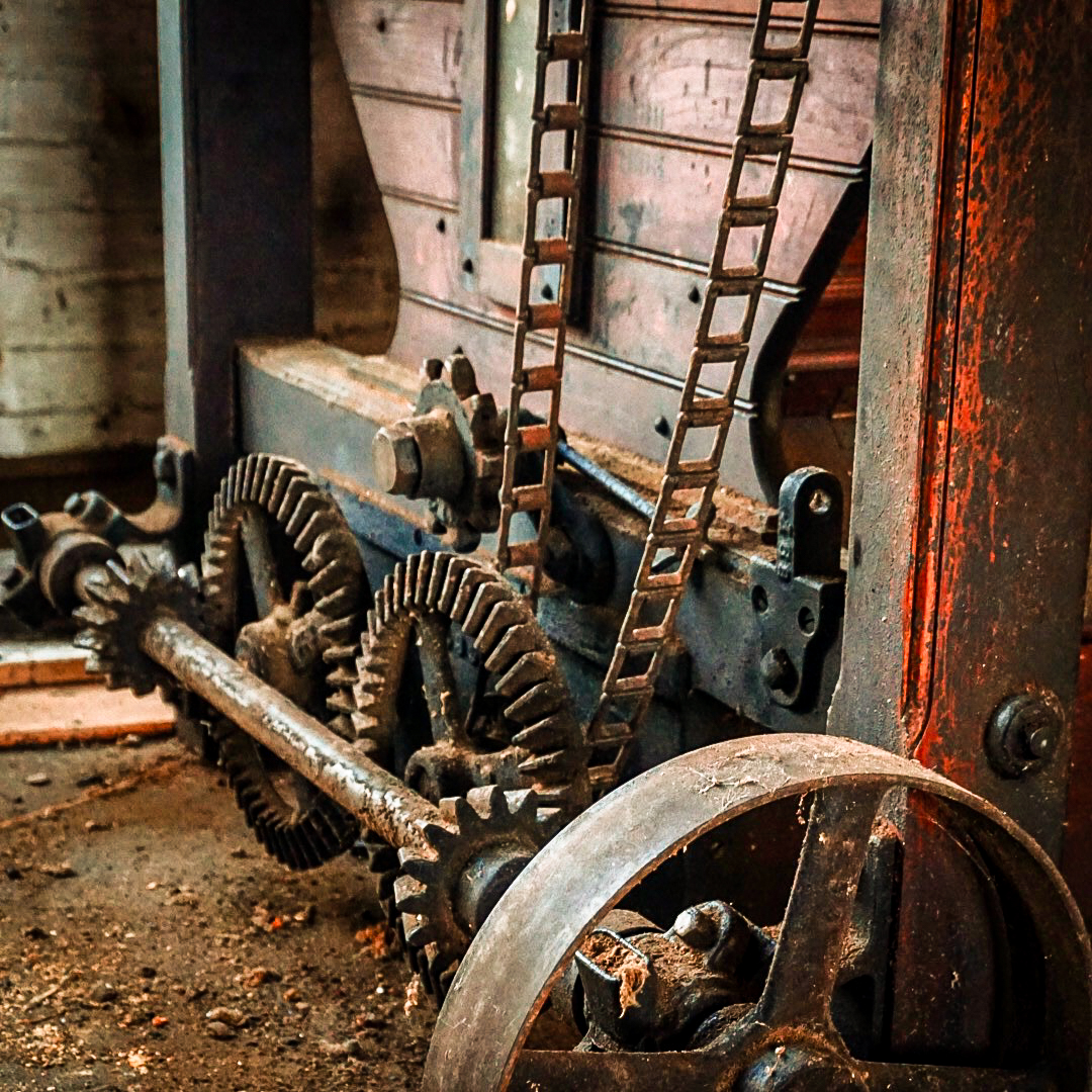 Rusted Machinery Gears
